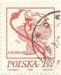 Stamps Poland -  FLORES. ROSA, Rosa sp. YVERT PL 2138