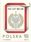 Stamps Poland -  XXX ANIVERSARIO DE LA MILICIA CIVIL. EMBLEMA. YVERT PL 2184