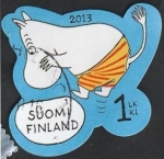 Sellos de Europa - Finlandia -  2209 - Moomin