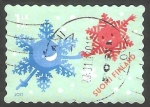 Stamps Finland -  2328 - San Valentín, Copos de nieve 