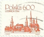 Stamps : Europe : Poland :  POBLACIONES POLACAS. LEGNICA, 1744. YVERT PL 2570