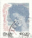 Stamps : Europe : Italy :  MUJERES EN EL ARTE. DANAE, DE ANTONIO DA CORREGGIO, PERF. 13¼ YVERT IT 2736