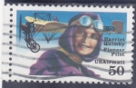 Stamps United States -  HARRIET QUIMBY-pionera de la aviación