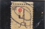 Stamps United States -  LUZ ALIMENTADA POR LA VERDAD Y LA RAZÓN