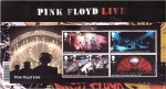 Sellos de Europa - Reino Unido -  Pink Floyd en vivo