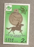 Stamps North Korea -  1874-1974 Cien años de progreso