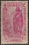 Sellos del Mundo : Europa : Espaa : Asociación Benéfica de Correos. Orfanato  1938  5 cents
