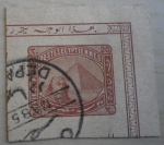 Stamps : Africa : Egypt :  Arqueologia