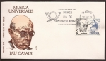 Stamps Spain -  SPD Centenari Pau Casals 29 dic 1976  3 ptas