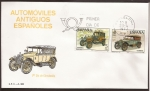 Stamps : Europe : Spain :  SPD Aut Ant Españoles. Hispano Suiza y Elizalde  23 abr 1977  9ptas