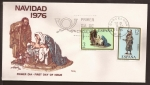 Stamps : Europe : Spain :  SPD Navidad 8 oct 1976 15 ptas