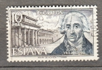 Stamps Spain -  Juan de Villanueva (982)