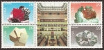 Stamps Spain -  Minerales de España: Cinabrio, Esfalerita, Pirita y Galena  1994  4 sellos