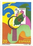Stamps Spain -  DISEÑO INFANTIL. DIBUJO DE NATALIA BARRIO, GANADORA DEL CONCURSO  ESPAMER´87. EDIFIL 2986