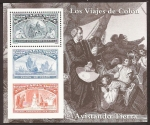Stamps Spain -  Colón y el Descubrimiemto H3. Avistando Tierra  1992 60 ptas