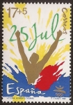 Stamps Spain -  Juegos de la XXV Olimpiada Barcelona'92. La Victoria  1992  17+5 ptas