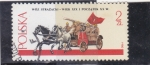 Stamps Poland -  CARRO DE BOMBEROS