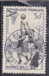 Stamps France -  BASKET-BALL