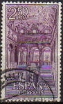 Stamps Spain -  ESPAÑA 1961 1385 Sello Monasterio de San Lorenzo del Escorial Escalera Principal usado
