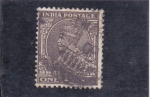 Sellos de Asia - India -  REY GEORGE V 