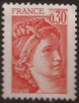 Stamps France -  Sabine de Gandon  1978  0,30 ff