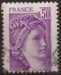 Sellos de Europa - Francia -  Sabine de Gandon  1978  0,50 ff
