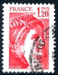 Stamps France -  FRANCIA_SCOTT 1572 SABINA, INSPIRADA EN DAVID. $0,2
