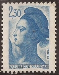 Stamps France -  Liberté de Gandon  1982  2,30 ff