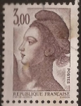 Stamps France -  Liberté de Gandon  1982  3,00 ff