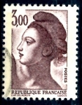Sellos de Europa - Francia -  FRANCIA_SCOTT 1802.04 LIBERTAD INSPIRADA EN DELACROIX. $0,3