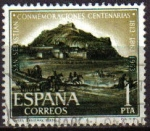 Stamps Spain -  ESPAÑA 1963 1518 Sello Conmemoraciones de San Sebastián Vista General usado