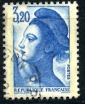 Sellos de Europa - Francia -  FRANCIA_SCOTT 1887.01 LIBERTAD INSPIRADA EN DELACROIX. $0,9