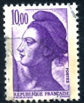 Stamps : Europe : France :  FRANCIA_SCOTT 1890.03 LIBERTAD INSPIRADA EN DELACROIX. $0,2