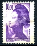 Sellos de Europa - Francia -  FRANCIA_SCOTT 1890.04 LIBERTAD INSPIRADA EN DELACROIX. $0,2