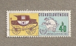 Stamps Czechoslovakia -  Carroza