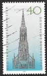 Sellos de Europa - Alemania -  784 - 600 Anivº de la colocación de la 1ª piedra de la Catedral de Ulm
