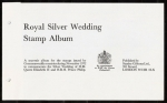 Stamps United Kingdom -  ROYAL SILVER WEDDING STAMP ALBUM 1972