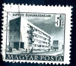 Stamps Hungary -  HUNGRIA_SCOTT 1011 APARTAMENTOS PARA TRABAJADORES, UJPEST. $0,2