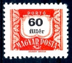 Stamps Hungary -  HUNGRIA_SCOTT J259 NUMERAL. $0,2