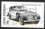 Sellos de Europa - Rep�blica Checa -  652 - Rolls Royce Phantom III, de 1938