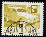 Stamps : Europe : Romania :  Rumanía-cambio