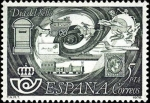 Stamps Spain -  DIA DEL SELLO - 1978