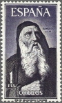 Stamps Spain -  ESPAÑA 1963 1536 Sello Nuevo Personajes Españoles Raimundo Lulio 1p