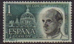 Stamps Spain -  ESPAÑA 1963 1540 Sello Nuevo Concilio Vaticano II Pablo VI