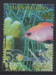 Stamps Honduras -  STEGASTES  FUSCUS