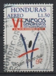 Stamps Honduras -  EMBLEMA  DE  LOS  VI  JUEGOS