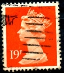 Stamps United Kingdom -  REINO UNIDO_SCOTT MH106 REINA ISABEL. $0.35