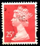 Stamps United Kingdom -  REINO UNIDO_SCOTT MH213 REINA ISABEL. $0.4