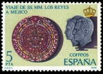 Stamps : Europe : Spain :  VIAJE DE LOS REYES A HISPANOAMÉRICA