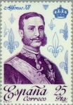 Stamps Spain -  REYES DE ESPAÑA - BORBONES